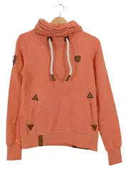 Vorschaubild 1 von Damen Kapuzenpullover Hoodie Gr. 36/S Orange Casual