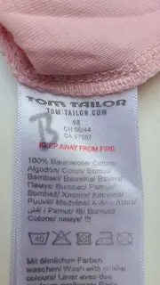 Vorschaubild 3 von Mädchen Langarmshirt Gr. 68 Rosa Basic Baumwolle