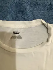 Vorschaubild 4 von Herren T-Shirt Weiß Gr. 50/L Casual Baumwolle Logo-Print