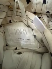 Vorschaubild 3 von Kinder Regenjacke Kapuze Beige Gr. 98 Übergangsjacke