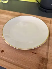 Vorschaubild 3 von Kuchenteller Porzellan Weiß Goldrand Klassisch