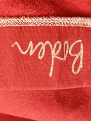 Vorschaubild 3 von Leggings Kinder Gr. 164 Rot Baumwolle Basic Hose