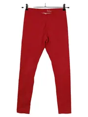 Vorschaubild 1 von Leggings Kinder Gr. 164 Rot Baumwolle Basic Hose
