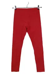 Vorschaubild 2 von Leggings Kinder Gr. 164 Rot Baumwolle Basic Hose