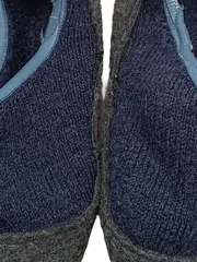 Vorschaubild 3 von Kinder Hausschuhe Gr. 23 Blau Uni Slip-On Textil Komfortabel