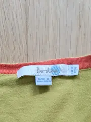 Vorschaubild 5 von Damen Strickjacke Gelb Gr. 38/M Casual Baumwolle Langarm