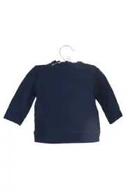 Vorschaubild 2 von Kinder Langarmshirt Gr. 50 Blau Casual Schriftzug GROWING IS FUN