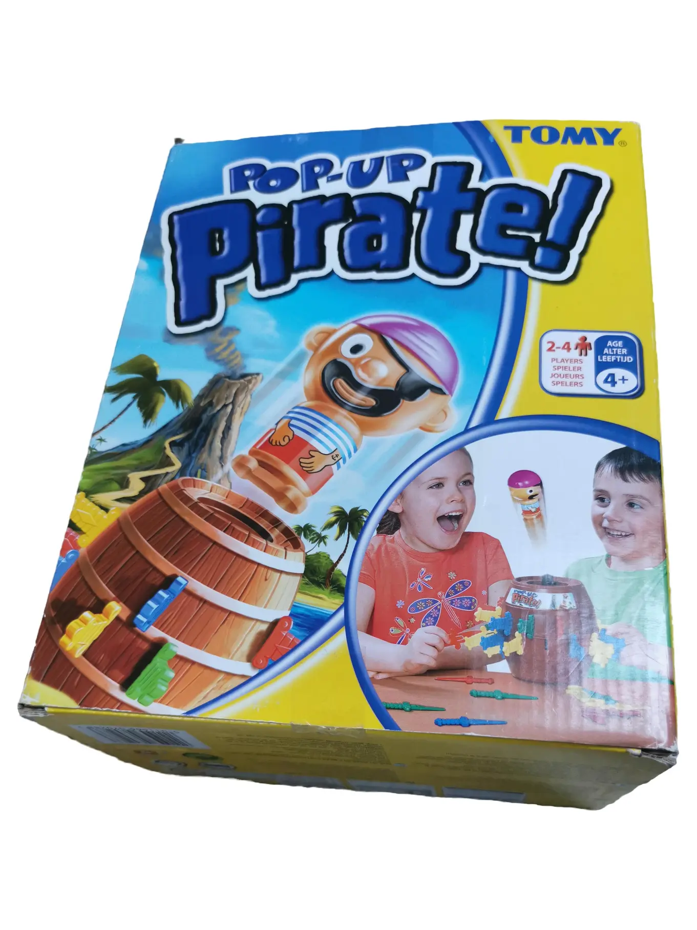 TOMY Pop-Up Pirate! Geschicklichkeitsspiel Kinderspiel Brettspiel