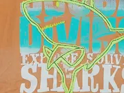 Vorschaubild 3 von T-Shirt Jungen Kinder Orange Gr. 116/122 Tauchen Haie Casual