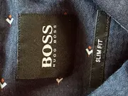 Vorschaubild 5 von Herren Business Hemd Langarm Blau XL Grafisch