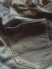 Vorschaubild 2 von Kinder Jeans Shorts Blau Gr. 140 (12 lat) Casual