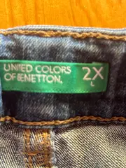 Vorschaubild 3 von Kinder Jeans Shorts Blau Gr. 140 (12 lat) Casual
