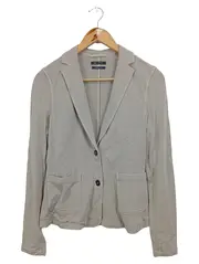 Vorschaubild 1 von Damen Blazer Gr. 36/S Beige Casual Baumwolle Viskose