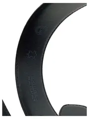 Vorschaubild 2 von Ledergürtel Herren Schwarz Klassisch 98cm Breite 3cm Echtleder