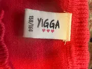 Vorschaubild 5 von Strickjacke Kinder Mädchen Rot Basic Langarm Baumwolle Gr. 164