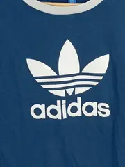 Vorschaubild 4 von Damen T-Shirt Trefoil Logo Gr. 36 S Blau Sportlich
