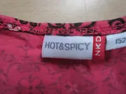 Vorschaubild 4 von Hot & Spicy Mädchen Top Gr. 152 Pink Blumenmuster Baumwolle