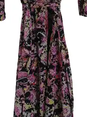 Vorschaubild 5 von Hemdblusenkleid Paisley Mehrfarbig Elegant Gr. 36 S