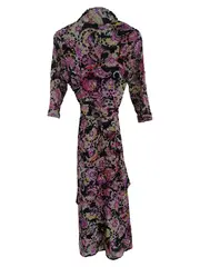 Vorschaubild 2 von Hemdblusenkleid Paisley Mehrfarbig Elegant Gr. 36 S