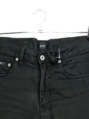 Vorschaubild 2 von Herren Jeans Straight Leg Hose Schwarz Größe 30
