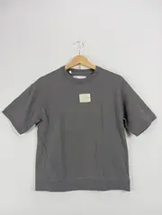 Vorschaubild 2 von Kinder T-Shirt Grau Gr. 164 Baumwolle Kurzarm Casual
