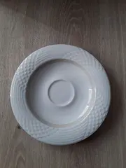 Vorschaubild 5 von Leonard Paris Untertasse Estoril Weiß Gold 16 cm Porzellan