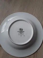 Vorschaubild 4 von Leonard Paris Untertasse Estoril Weiß Gold 16 cm Porzellan