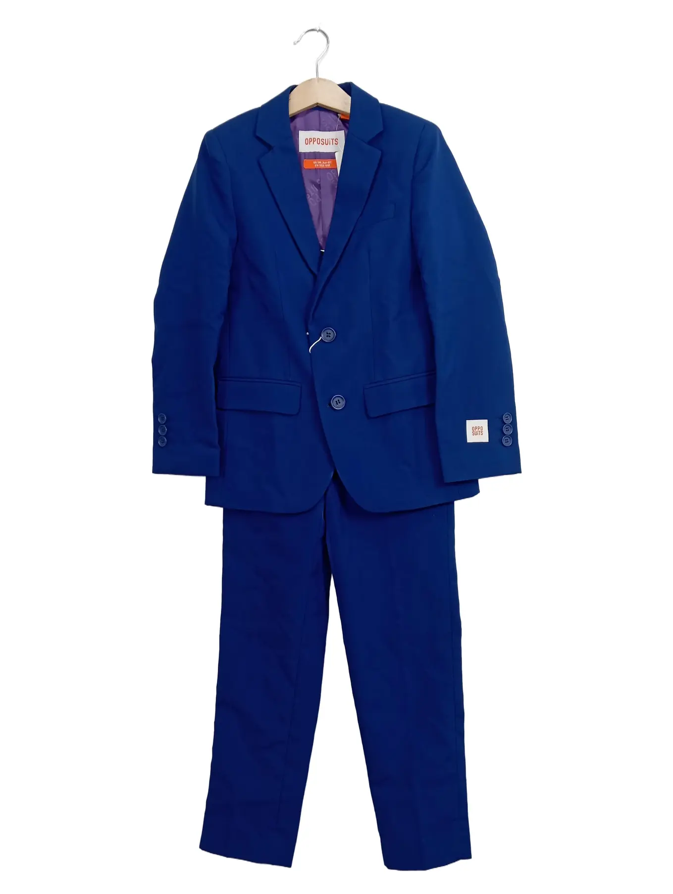 OPPOSUITS Anzug Kinder Blau Elegant Gr. 122