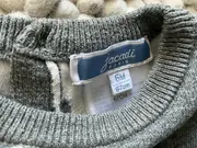 Vorschaubild 3 von Baby Overall Einteiler Gr. 6M/68 Grau Katzenmotiv Baumwolle