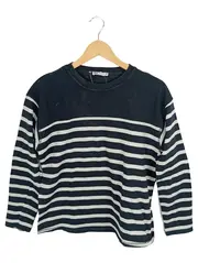 Vorschaubild 1 von Damen Pullover gestreift Gr. 38/M Langarm Casual Mehrfarbig