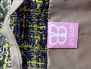 Vorschaubild 3 von Damen Blazer Gr. 38/M Mehrfarbig Kariert Tweed Business Elegant