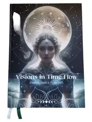Vorschaubild 1 von Visions in Time Flow Kreativtagebuch & Planer 2025 Mystisch Blau