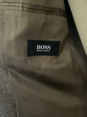 Vorschaubild 2 von Sakko Herren Braun Meliert Gr. 48 Klassisch Business
