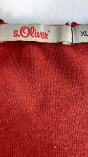 Vorschaubild 3 von Damen T-Shirt Gr. 42/XL Rot Casual mit Rüschen