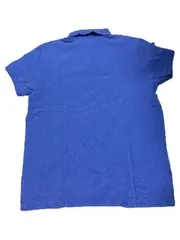 Vorschaubild 4 von Poloshirt Herren Klassisch Blau L Baumwolle Kurzarm