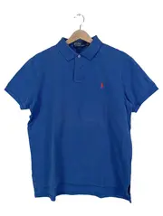 Vorschaubild 1 von Poloshirt Herren Klassisch Blau L Baumwolle Kurzarm