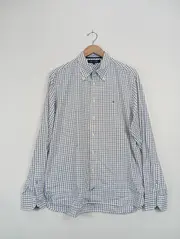Vorschaubild 2 von Herren Business Hemd kariert Gr. 50/L Mehrfarbig Baumwolle