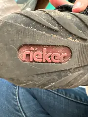 Vorschaubild 5 von Damen Stiefelette Gr. 36 Blau Rot Leder Schnürung Reißverschluss