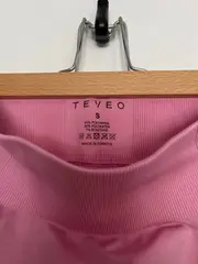 Vorschaubild 3 von Seamless Scrunch Butt Leggings Damen Pink Sportlich Gr. S
