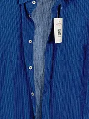 Vorschaubild 3 von Business Hemd Herren Gr. S Blau Gepunktet