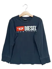 Vorschaubild 1 von Sweatshirt Kinder Jungen Gr. 128 Blau Langarm Logo-Print Streetwear