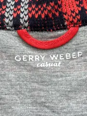 Vorschaubild 6 von Damen Strickjacke 36 S Kariert Rot Blau Modern Reißverschluss