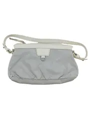 Vorschaubild 1 von Damen Umhängetasche Grau Nylon Leder Crossbody Tasche Schultertasche
