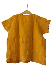 Vorschaubild 2 von Bluse Mädchen 134 Gelb Casual Baumwolle