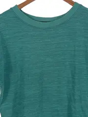 Vorschaubild 2 von Damen T-Shirt Gr. 38/M Petrol Casual Kurzarm Shirt