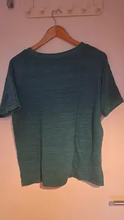 Vorschaubild 4 von Damen T-Shirt Gr. 38/M Petrol Casual Kurzarm Shirt