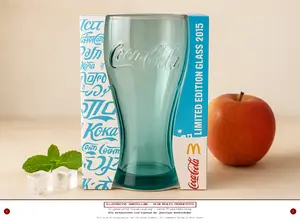 COCA COLA Trinkglas
