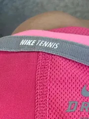 Vorschaubild 3 von Damen Sportshirt Pink XL Tennis Dri-Fit Ärmellos