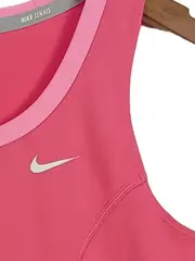 Vorschaubild 2 von Damen Sportshirt Pink XL Tennis Dri-Fit Ärmellos