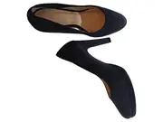 Vorschaubild 2 von Globo Damen Pumps Gr. 37 Schwarz Elegant Plateau High Heels Business Party